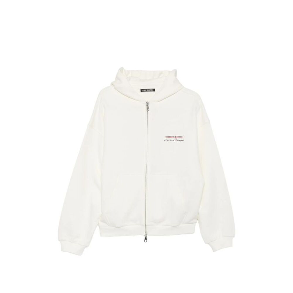 Cole Buxton White Sweaters & Knitwear - Hoodies Men